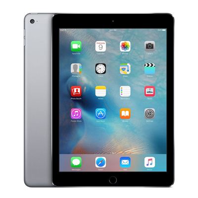 Apple iPad Air 2 - 2. Generation  (2014) - 64 GB - Wi-Fi + Cellular - Space Grau - Minimale Gebrauchsspuren